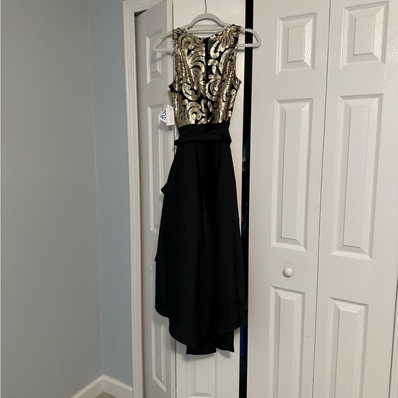 Candalite Dress Black & Gold - Picture 8 of 16